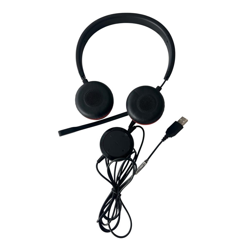 Jabra GN Headset HSC016 USB Headphone‎ Microphone Boom Mic